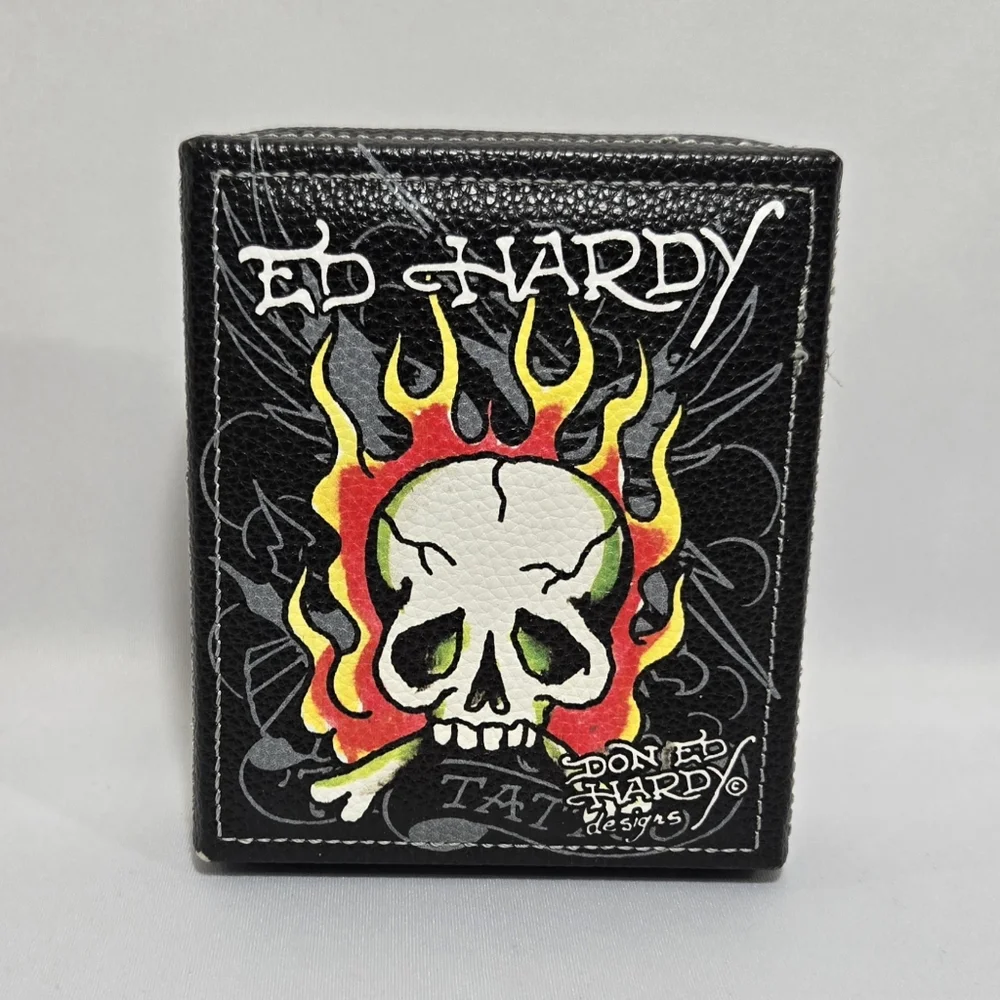 Ed Hardy Valet Tray & Bifold Wallet